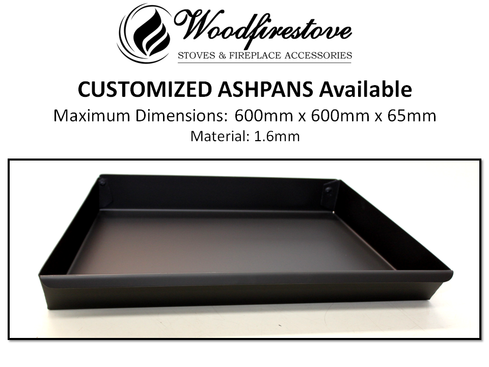 Fireplace Ash Pan Customized 1 6mm Steel Up To L600mm X W600mm