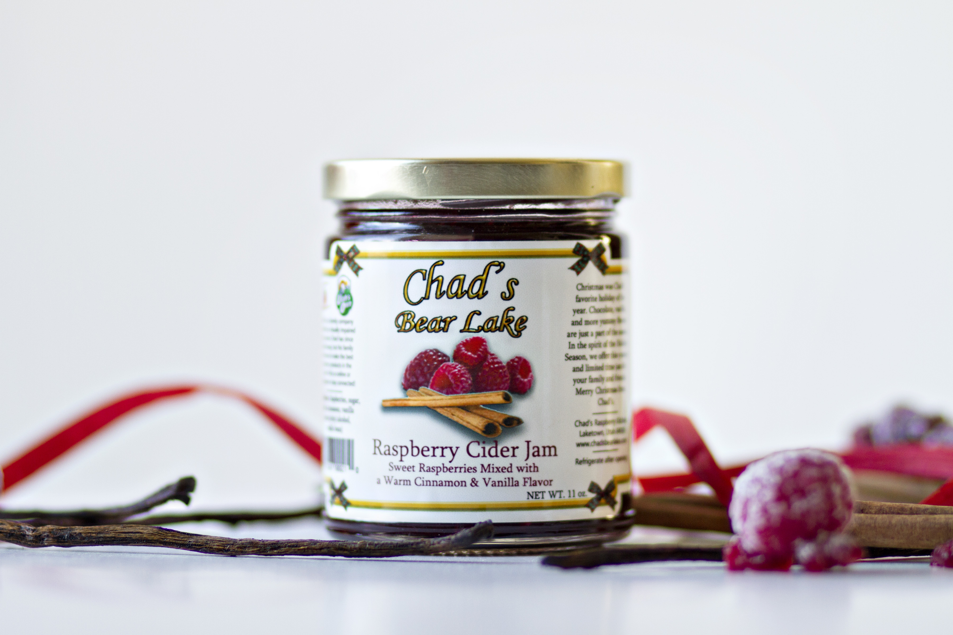 Raspberry Truffle Jam, 6 oz.