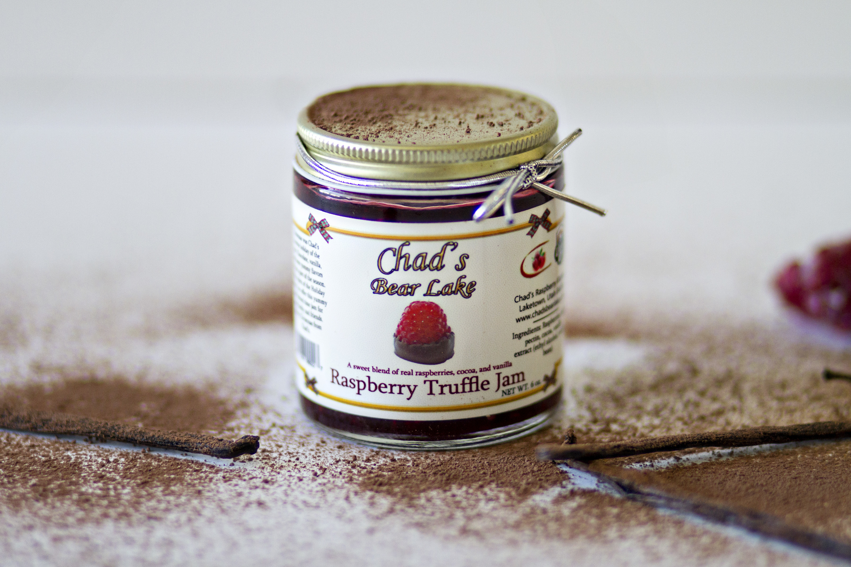Raspberry Truffle Jam, 6 oz. 891368000227