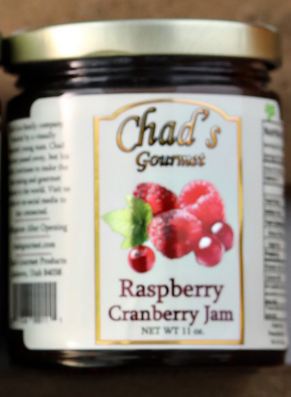 Raspberry Cranberry Jam -11 oz 891368000111