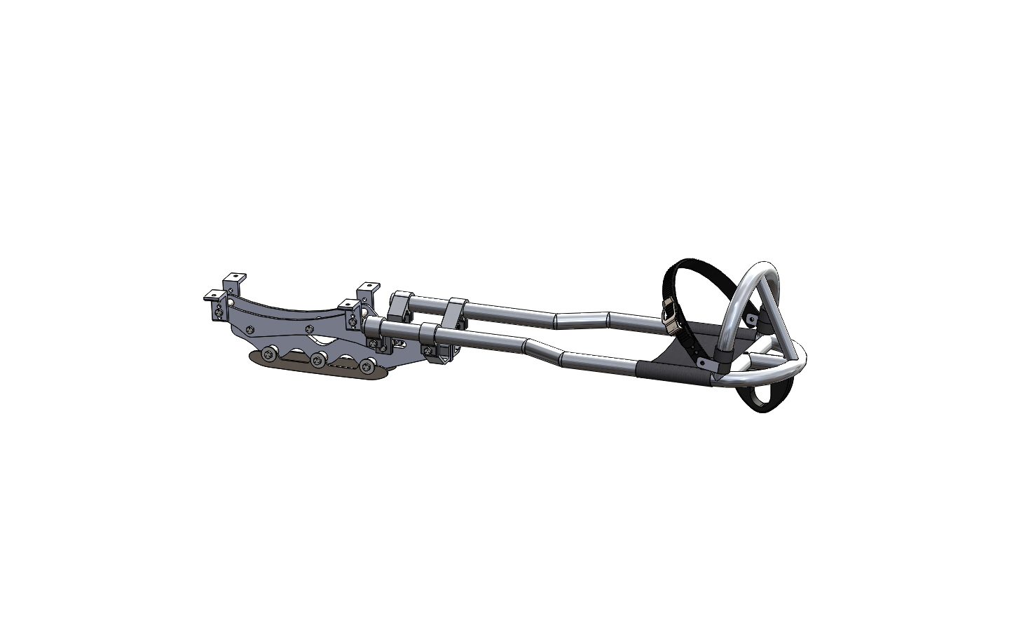 Wave Frame with medium nose and 4 inch riser long blade