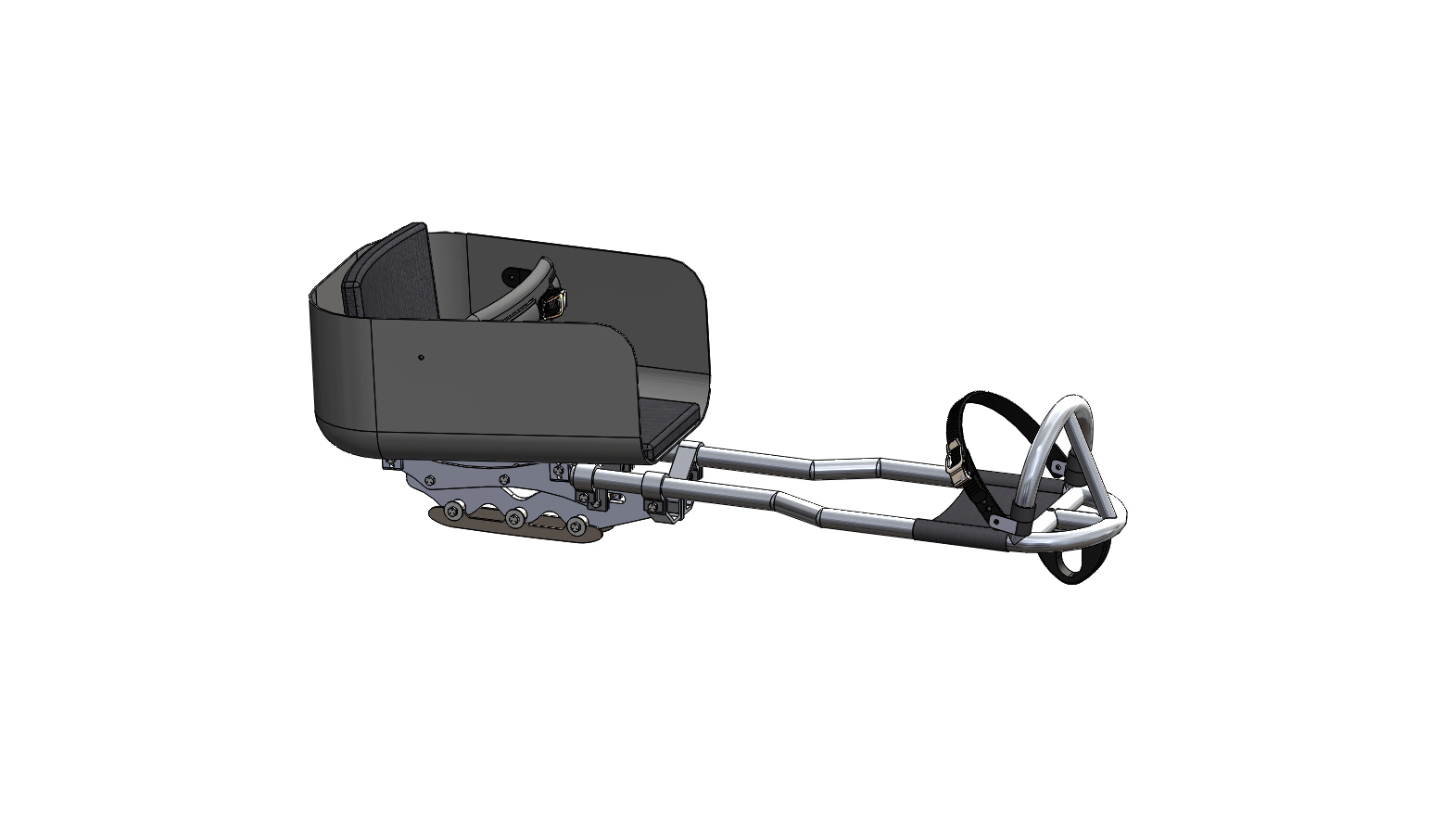 Wave Frame 4 inch riser 28 inch nose short blade