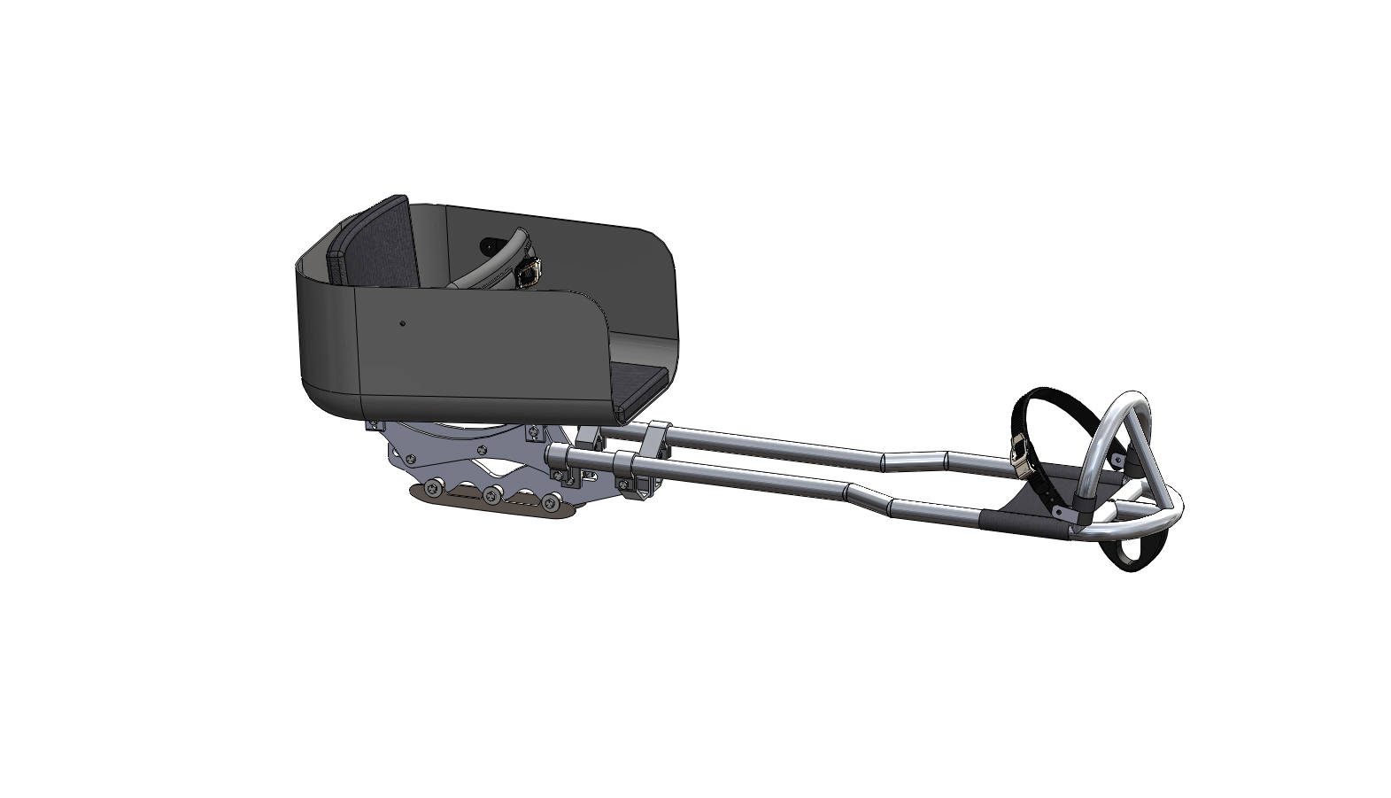 Wave Frame 5 inch riser 34 inch nose short blade
