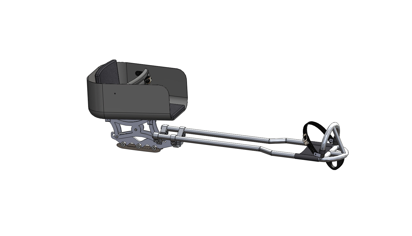 Wave Frame 7 inch riser 40 inch nose short blade