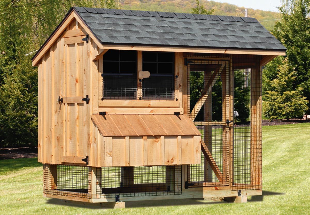 IHS Quaker 4x8 Combo Coop
