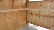 Coop Shed 10x16 white