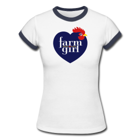 Farm Girl (Navy) shirt9