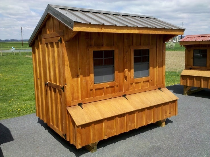 Quaker Coop 6x6 Store - Large Chicken Coops