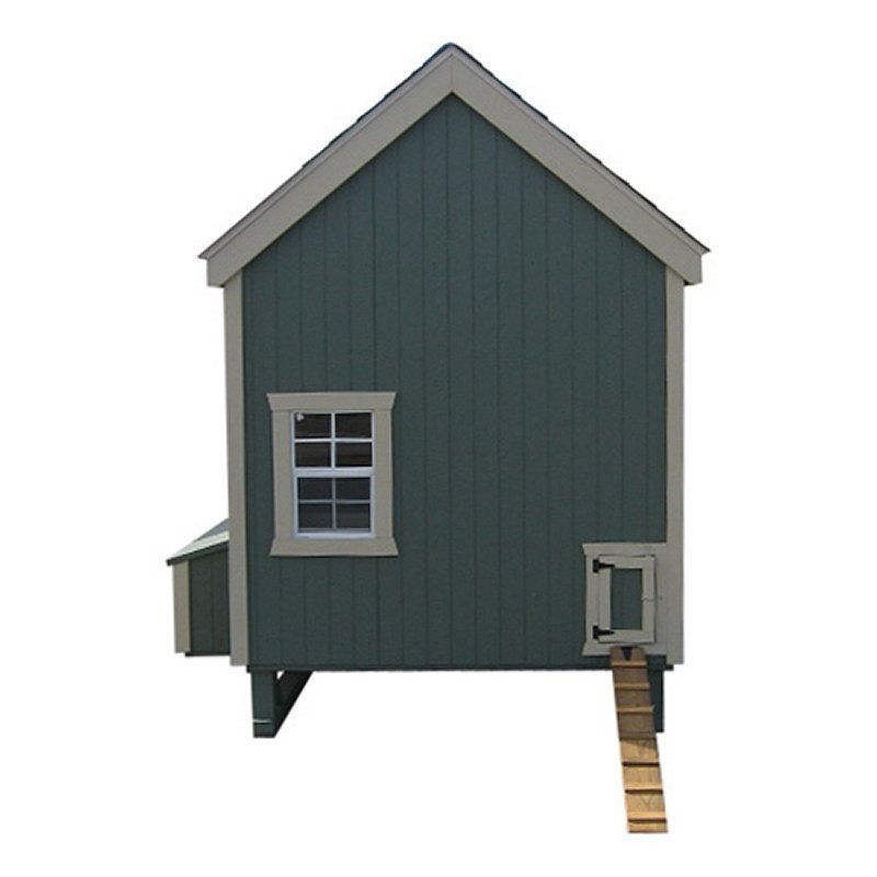 6x8 Colonial Gable Coop Kit