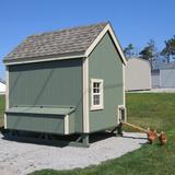 6x8 Colonial Gable Coop Kit