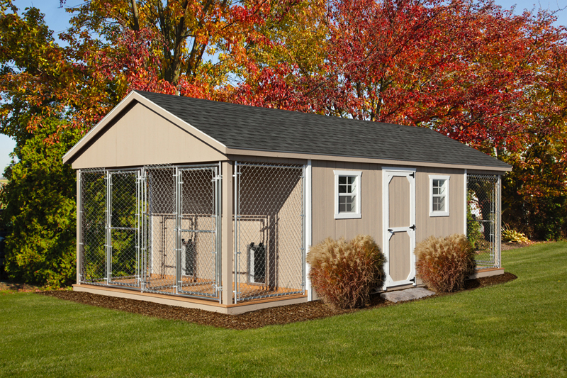 12x24 4 Box W/Feed Room 12x24-4boxkennel
