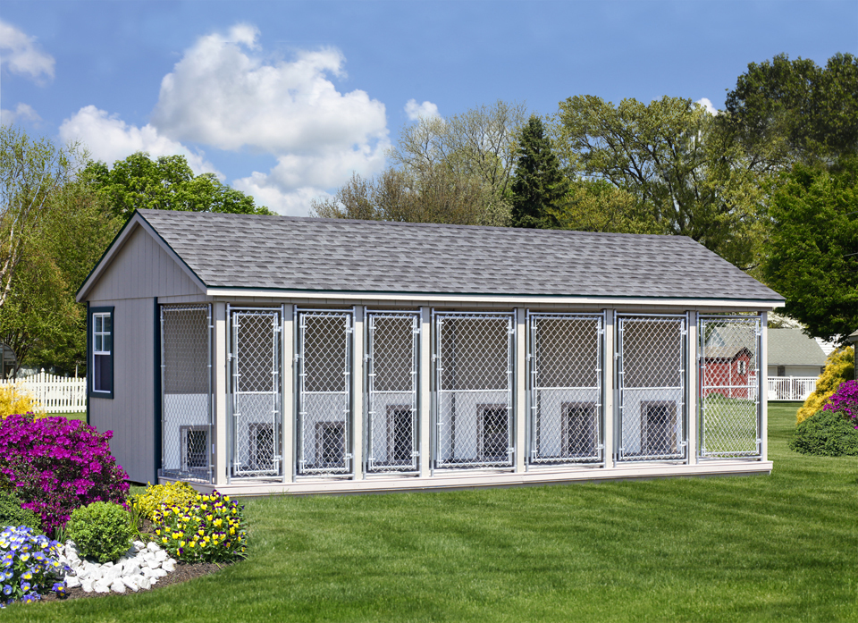 12x26 7 Box W/Feed Room 12x26-7boxkennel