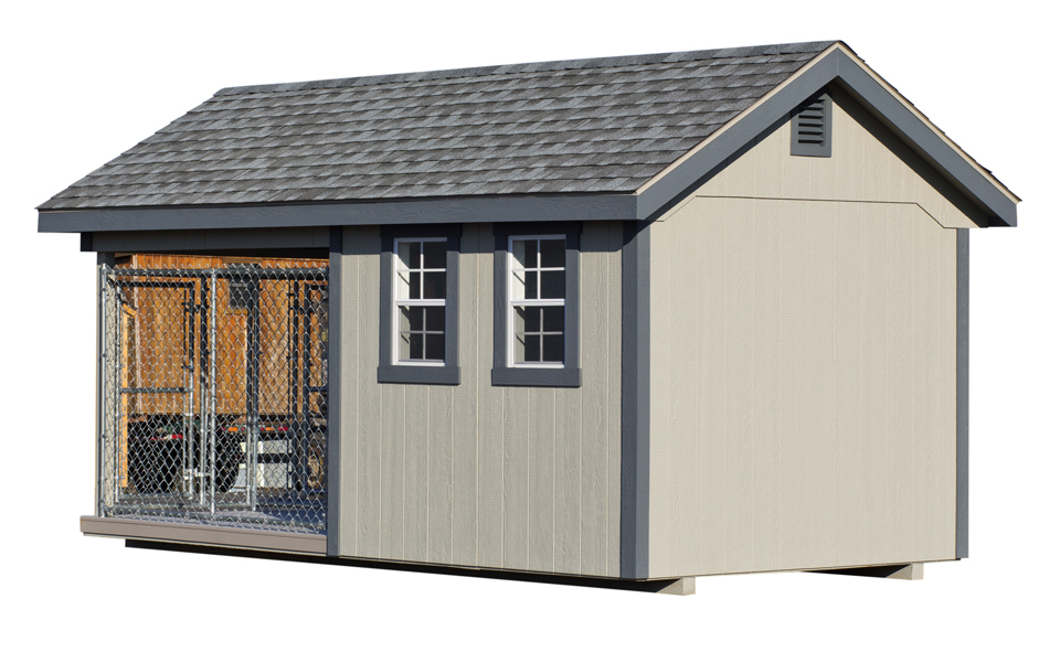 8x16 2 Box w/Feed Room
