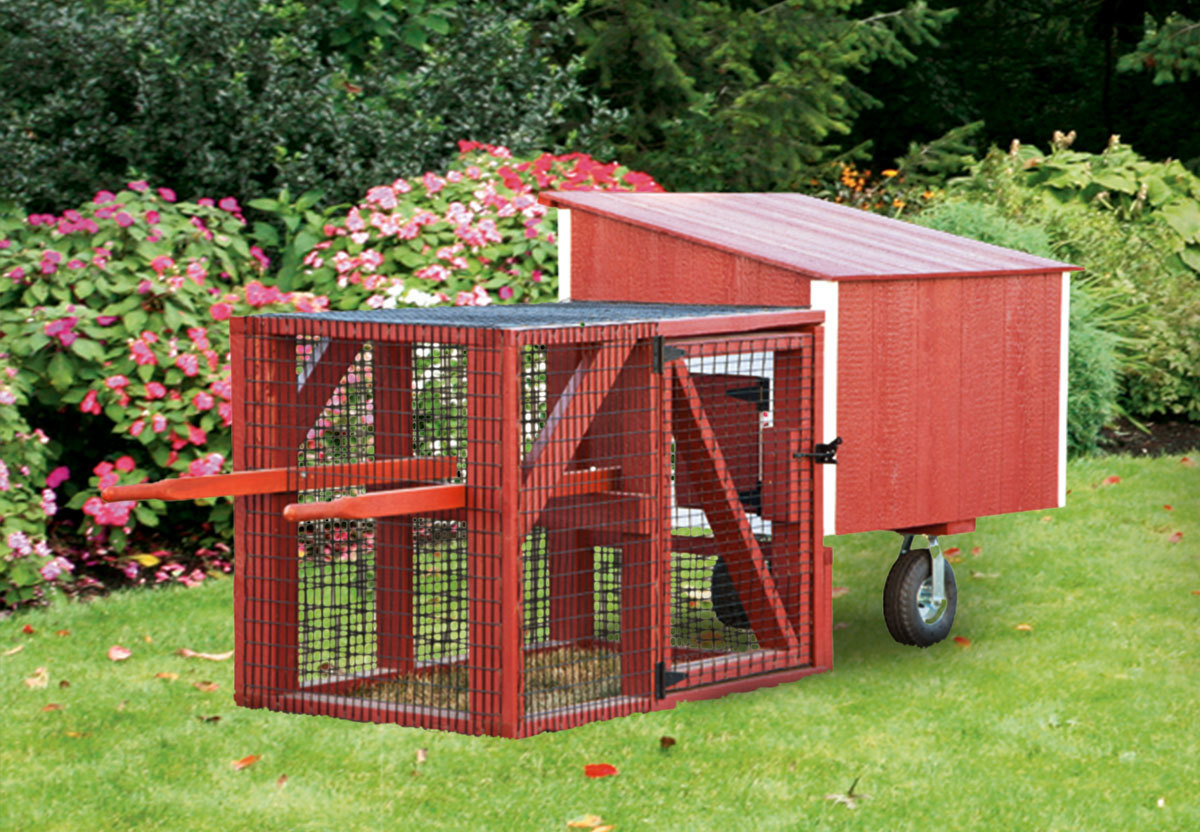 IHS Lean-To 3x4 Tractor Coop CC-IHS-L34T