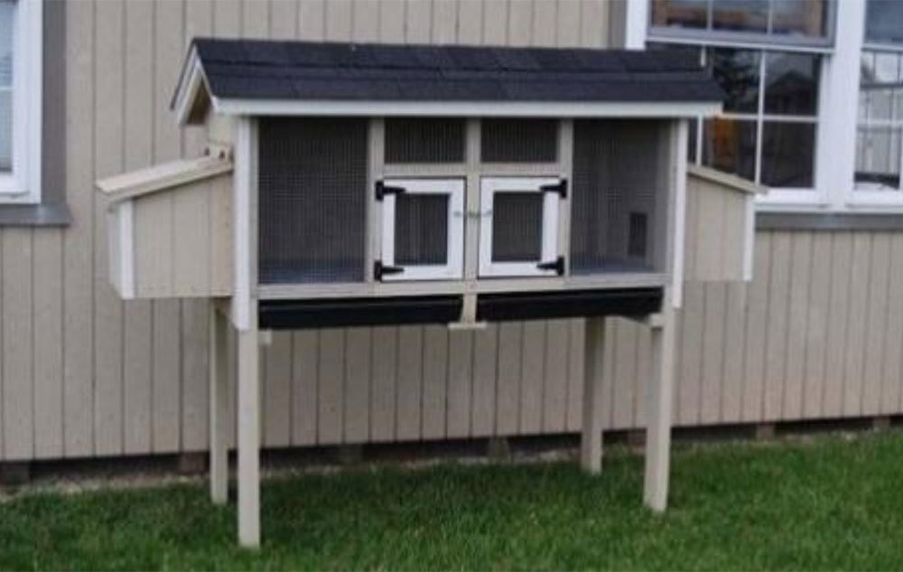 Classic Double Rabbit Hutch RH-LCC-2