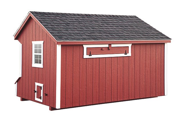 Ihs Quaker Style 7x12 W Feed Room