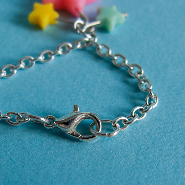 Chain necklace: Turquoisey Star