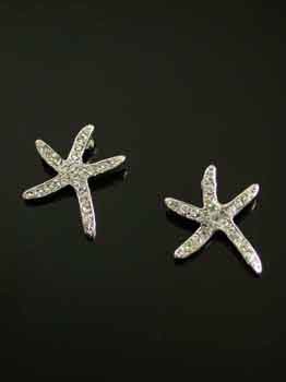 FASHION JEWELRY-STARFISH EARRINGS E3945