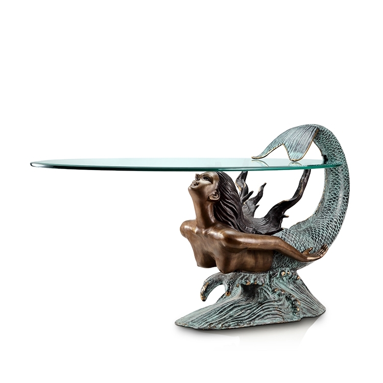 DESIGNER TABLE-DIVING MERMAID COFFEE TABLE SP80273