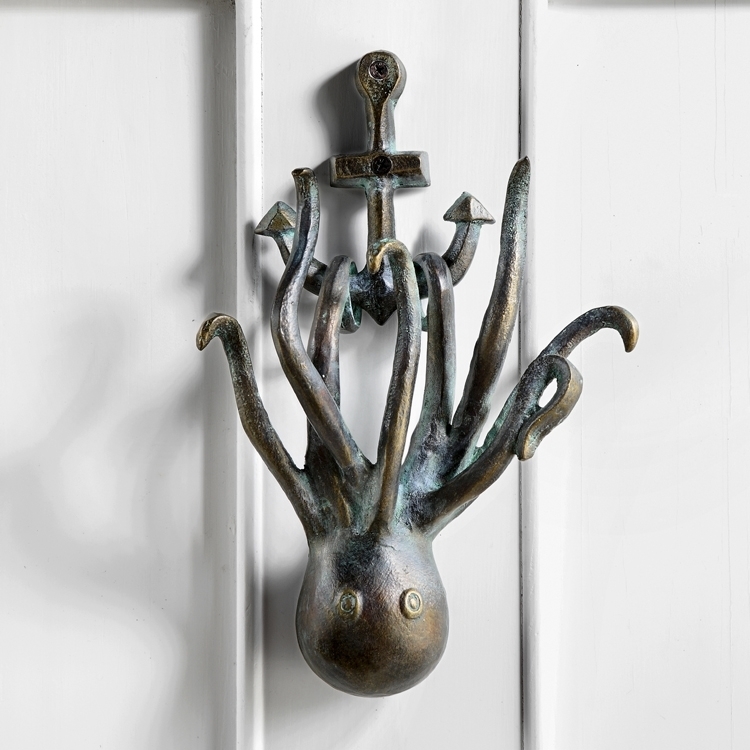 Door Knocker Grasping Octopus Mermaid Merchandise Online