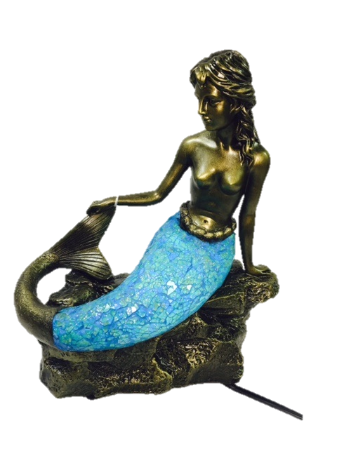 ACCENT LAMP-OCEAN REEF MERMAID TL4374B