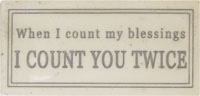 MARBLE PLAQUE-BLESSINGS HP2328