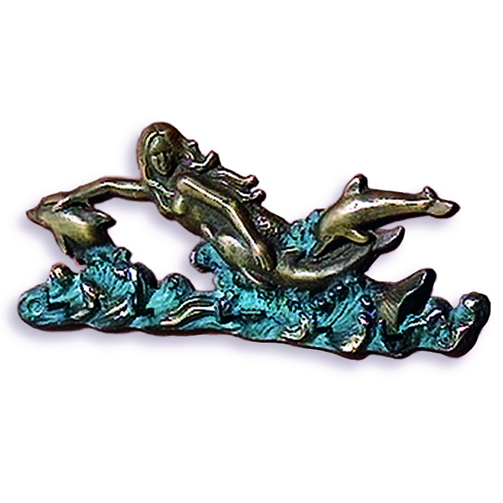 KEY RACK-MERMAID & DOLPHIN COMPANIONS 1SPMDH