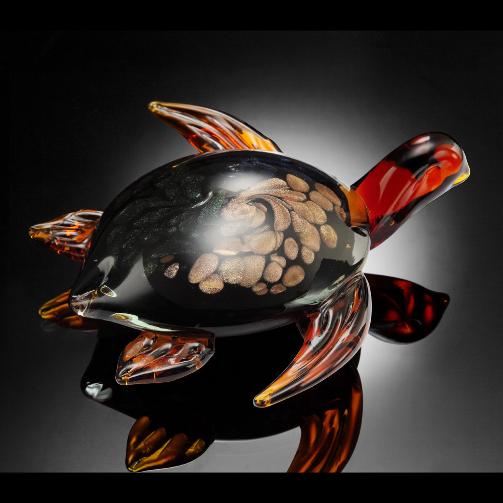 ART GLASS-SEATURTLE ART GLASS-SEATURTLE