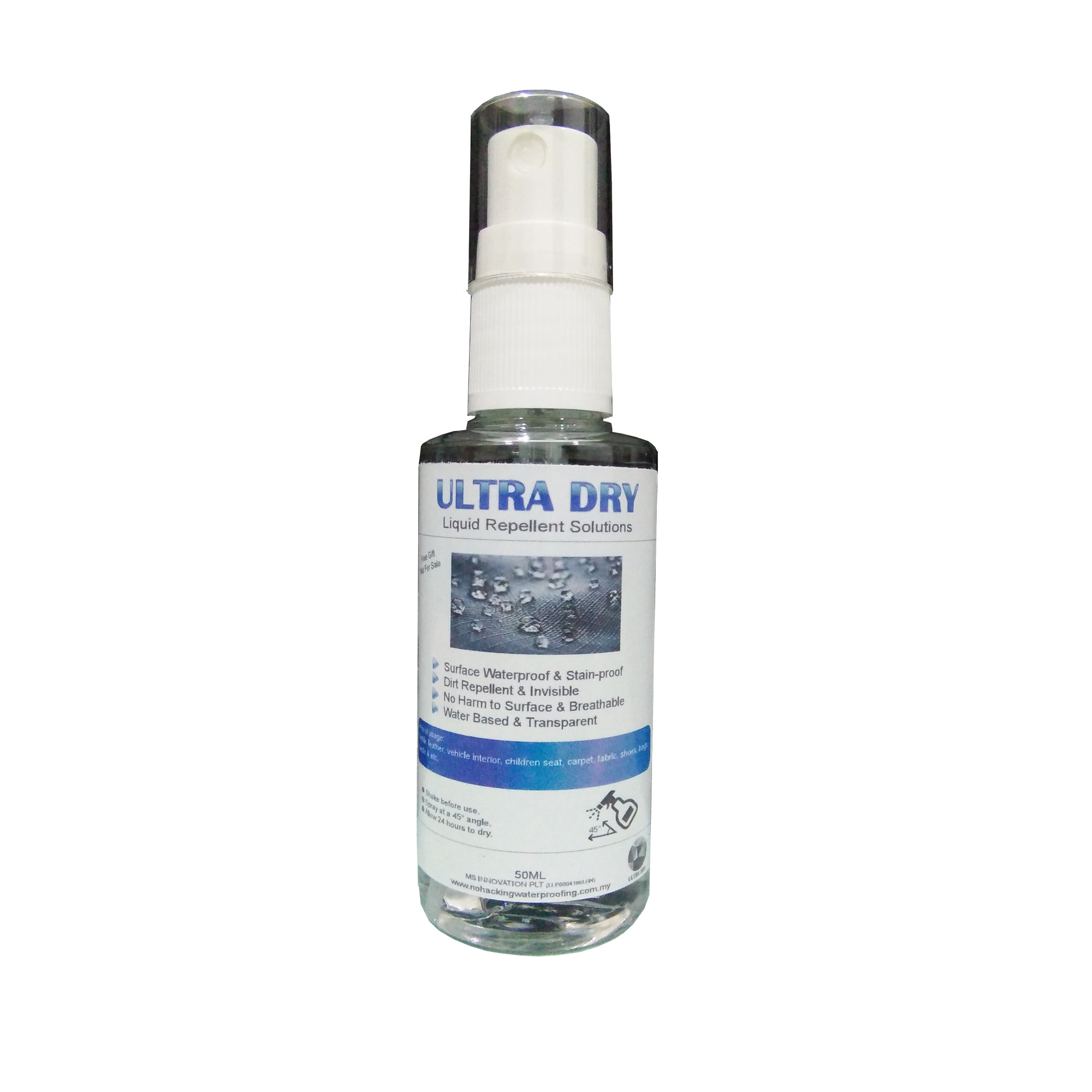 Ultra Dry Liquid Repellent Solution NHW-UD-50ML