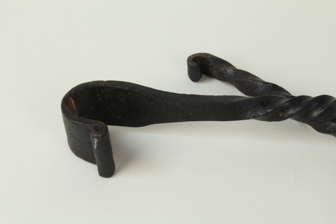 Antique Iron Hook for Cauldron