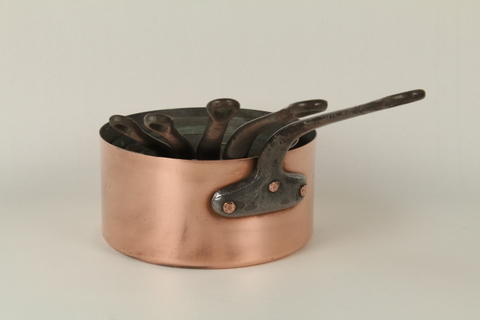 Set of 5 Nested Sauce Pans