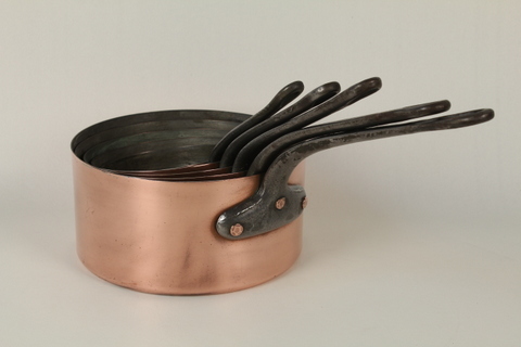 Set of 5 Nested Sauce Pans
