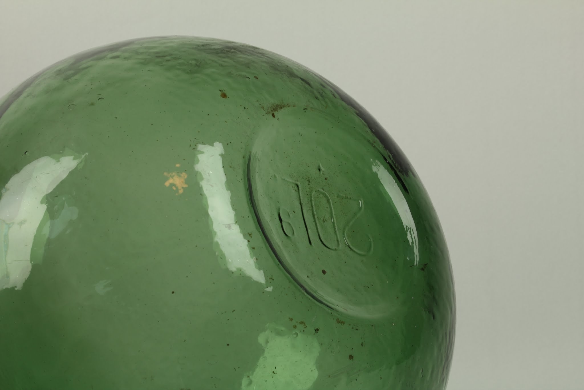 Large Green Wine Bottle