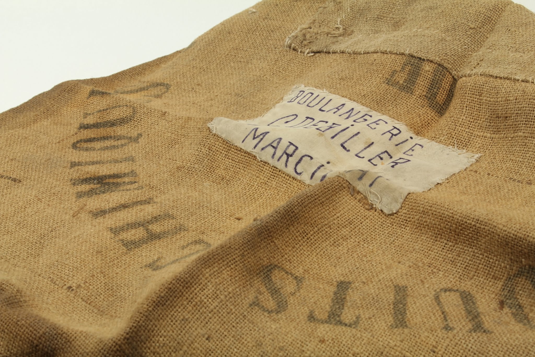 Jute Bag with Printed Text