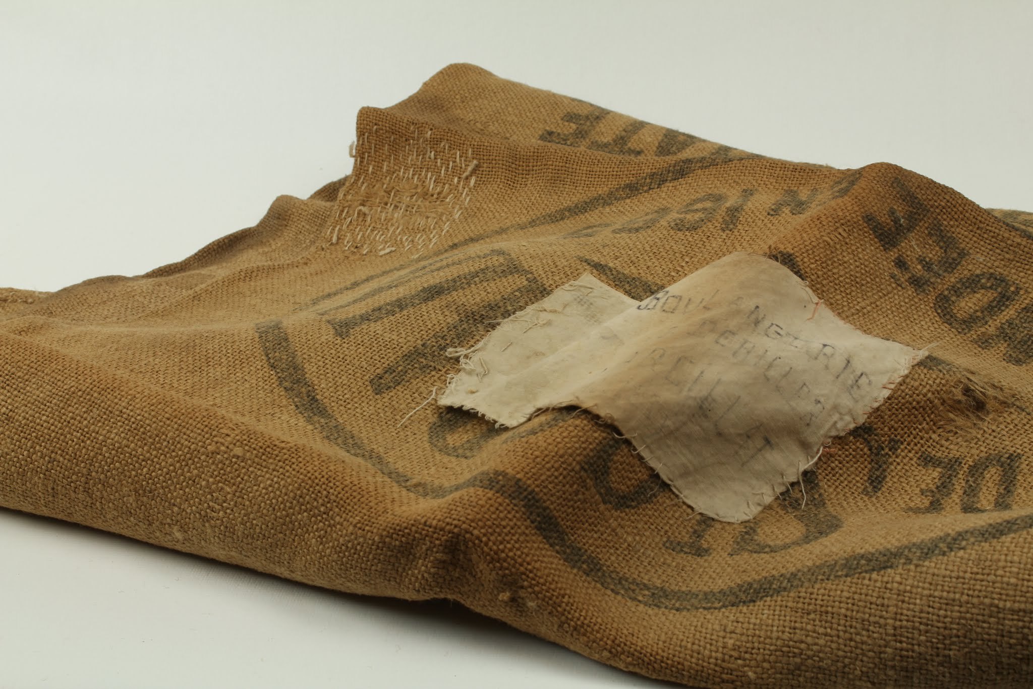 Jute Bag with Printed Text