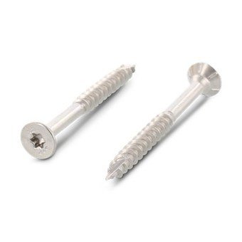 5.0mm x 100mm TIMco Solo Yellow Wood Screws Pozi Countersunk 200
