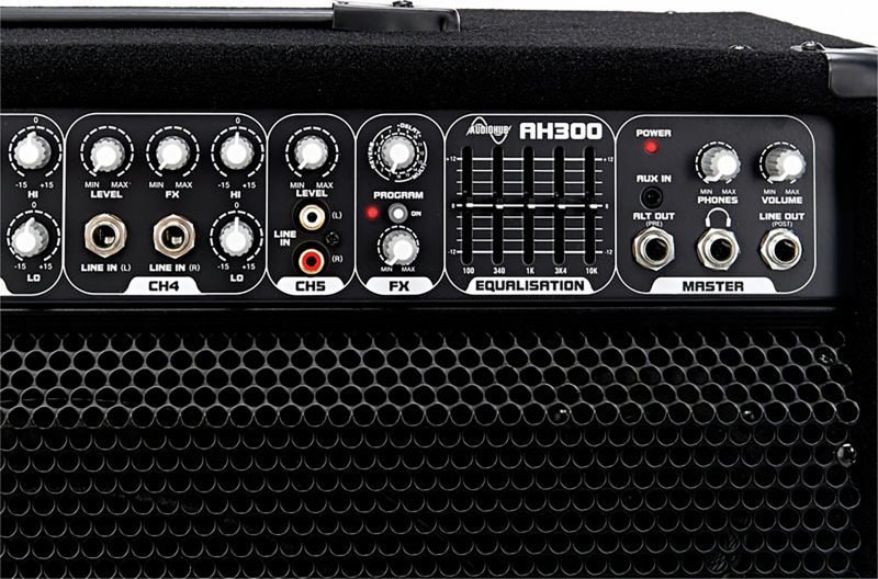 Laney Audiohub Combo AH300, 300-Watt 1x15", 5-Channel Guitar/Bass/Keyboard Amp / Mixer