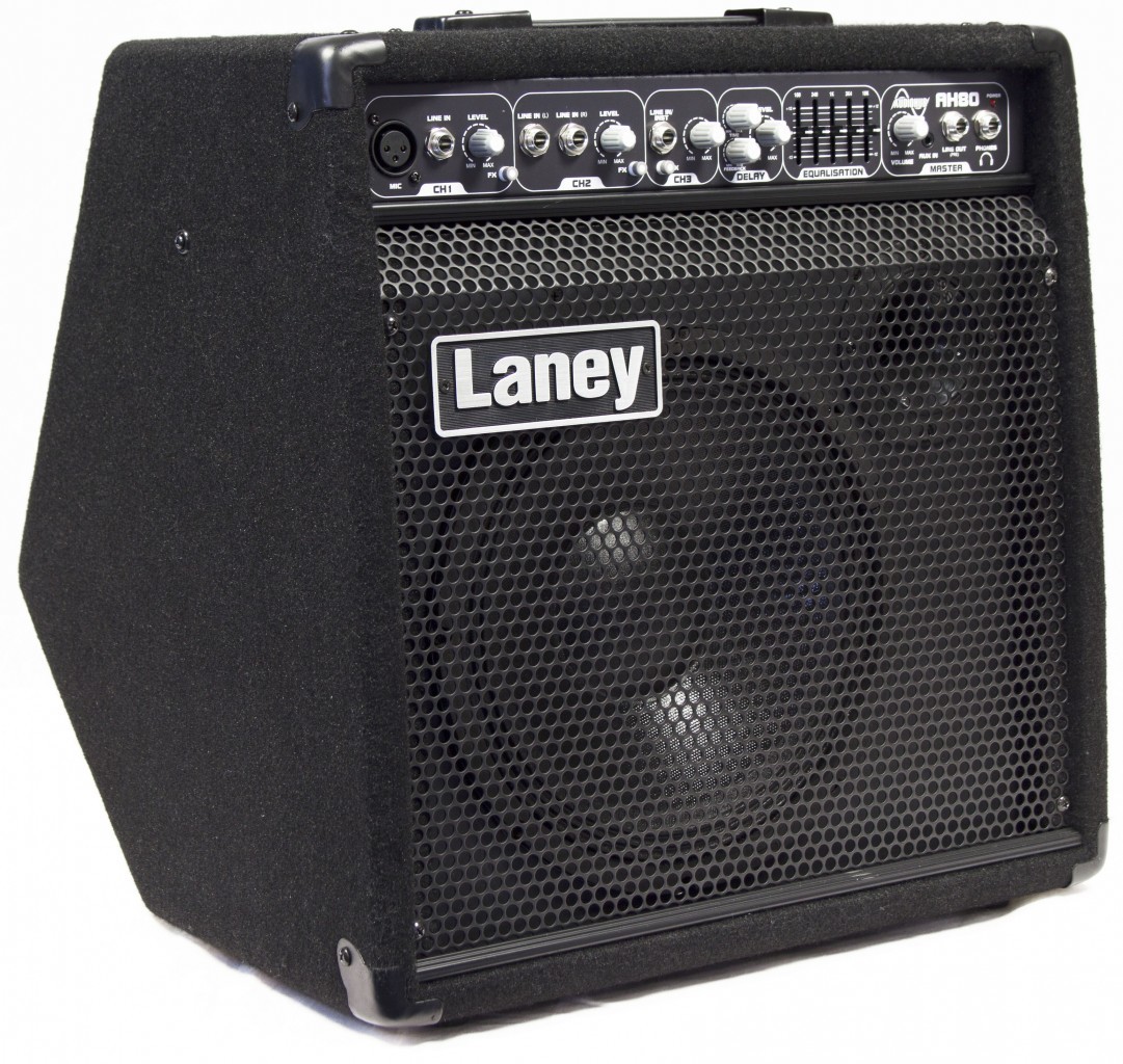 Laney Audiohub Combo AH80, 80-Watt, 1x10", 3-Channel Guitar/Keyboard Amp / Mixer