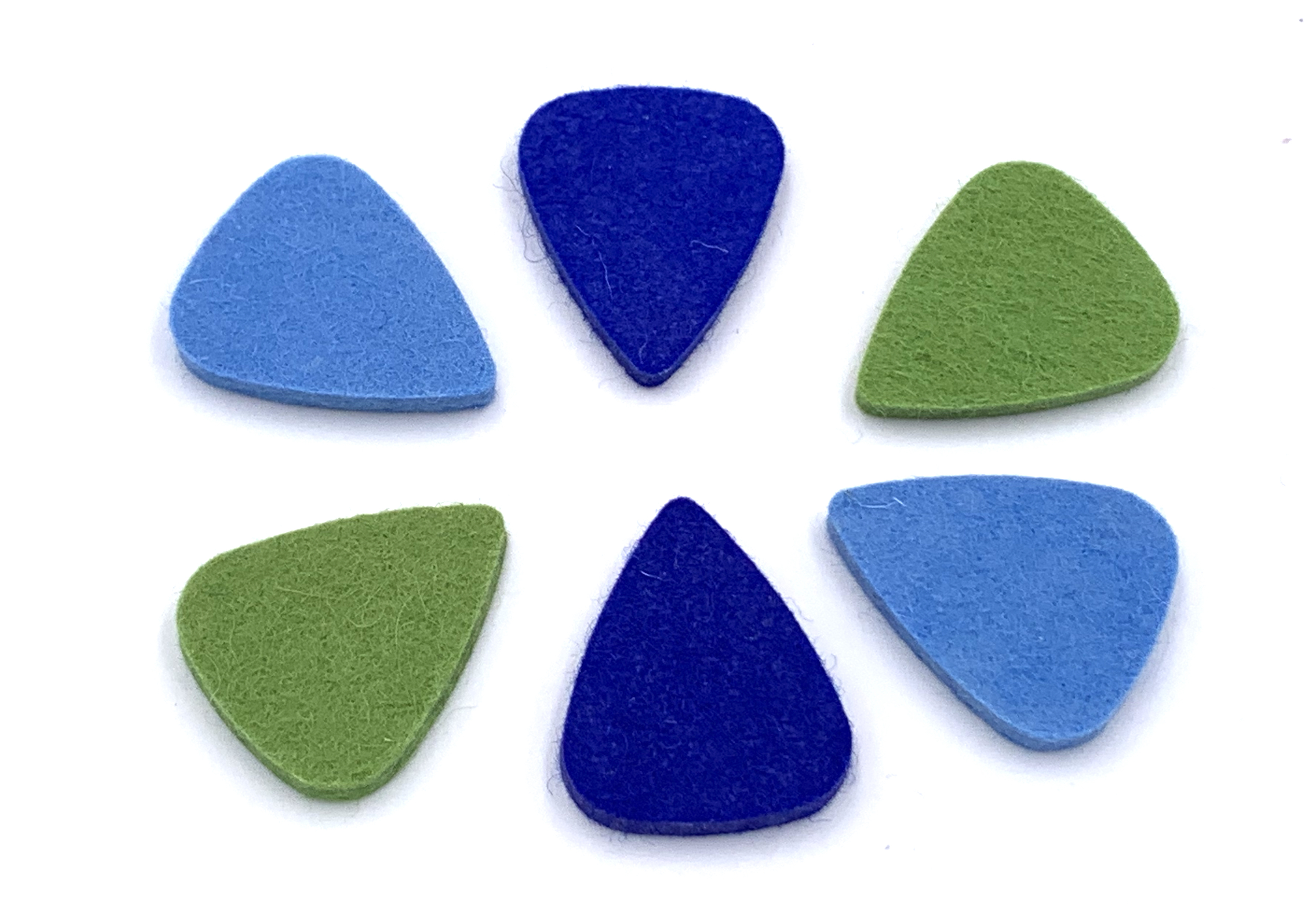 Felt Ukulele Picks - Six Pack 00312