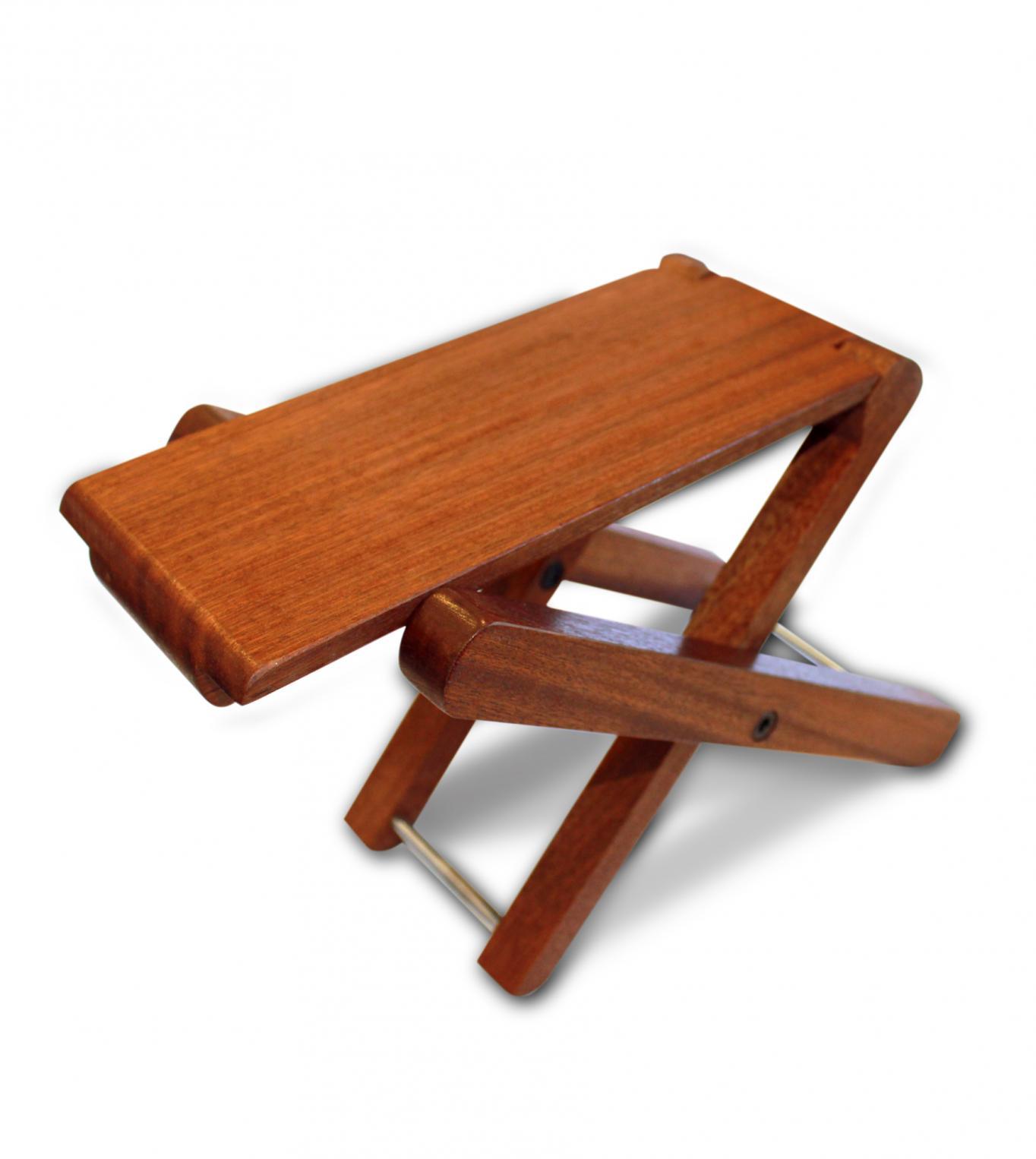 Cordoba Folding Footstool - Solid Mahogany GR-4L3J-3H9B