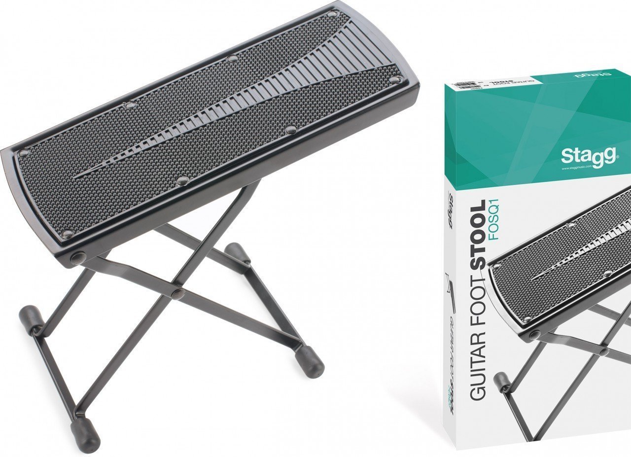 Stagg FOSQ1 - Metal Foot Stool for Classical Guitarists