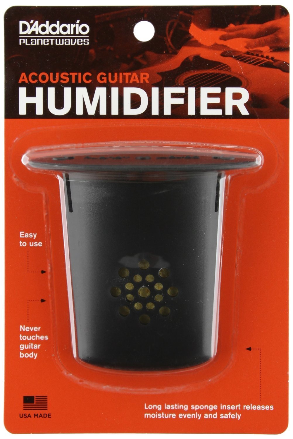 D'Addario Acoustic Guitar Humidifier 00123