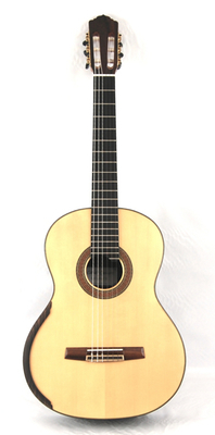 Calido Soloist DT - Spruce Double Top Classical Guitar, Lattice Braced, All Solid Wood, Indian Rosewood Back/Sides, Ebony Fretboard Calido Soloist DT - Spruce Double Top Classical Guitar, Lattice Braced, All Solid Wood, Indian Rosewood Back/Sides, Ebony Fretboard