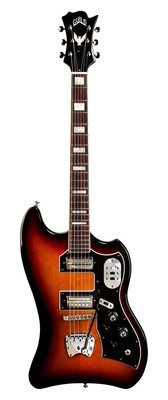 Guild S-200 T-bird Electric Guitar - Antique Burst - Solid Mahogany Body Guild S-200 T-bird Electric Guitar - Antique Burst - Solid Mahogany Body