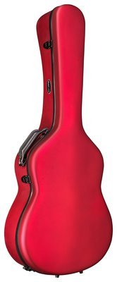 Humicase Metro II - Fiberglass Classical Guitar Case - Red Humicase Metro II - Fiberglass Classical Guitar Case - Red