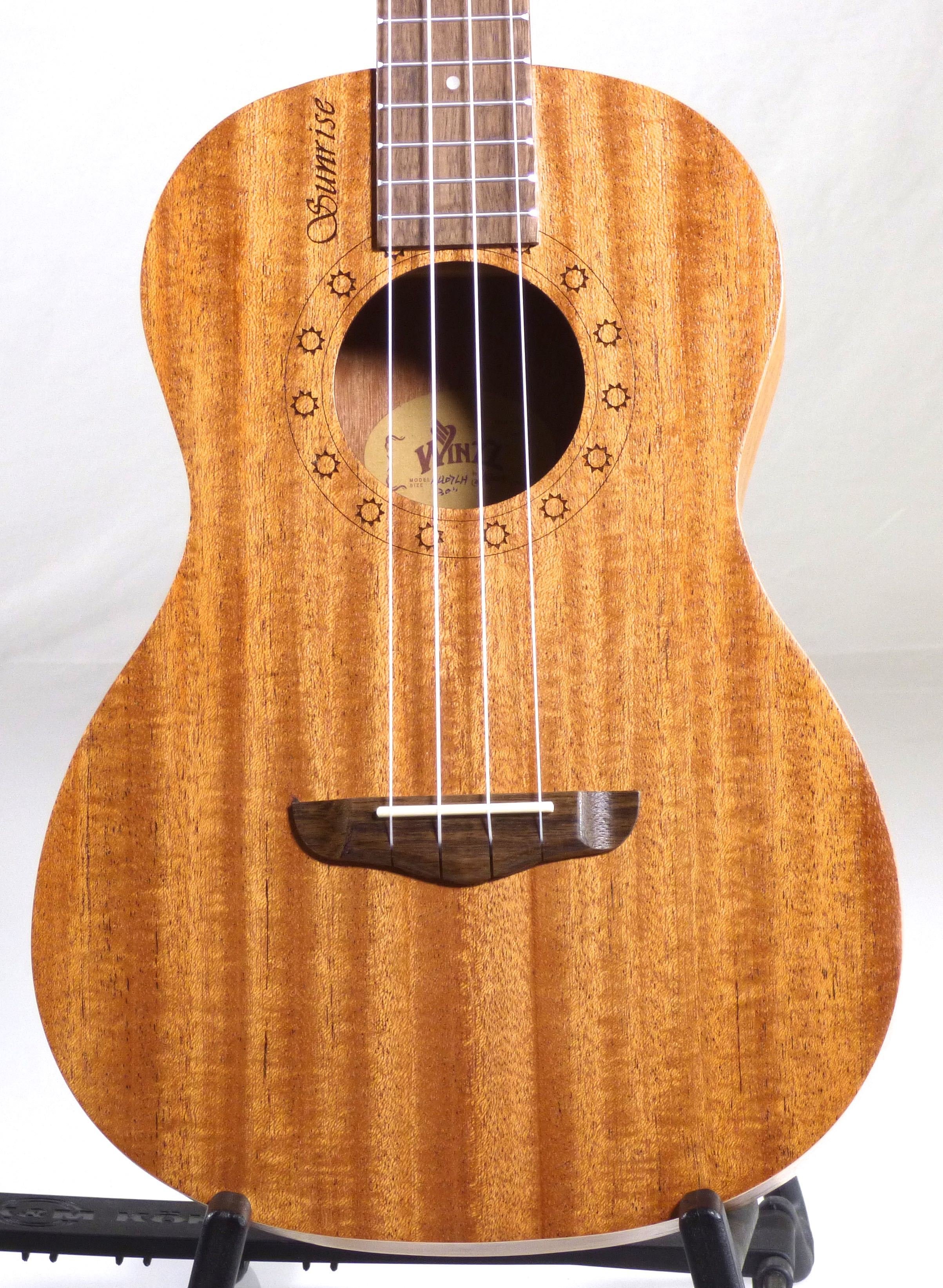 Sunrise Series Ukuleles - Available in Soprano, Concert, Tenor, and Baritone Sizes