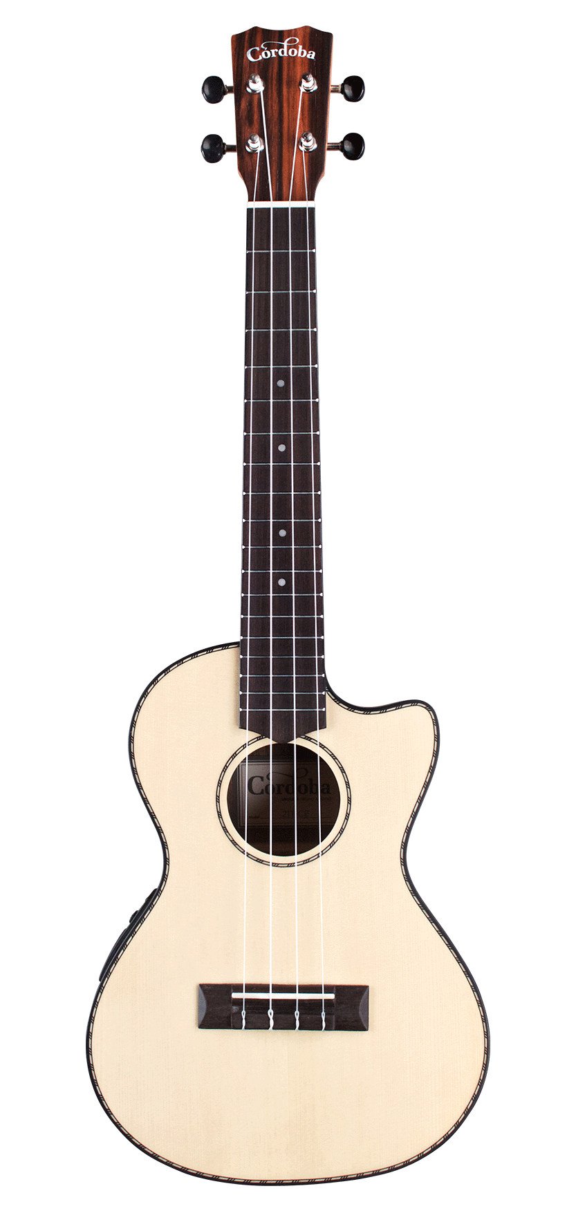 Cordoba 21T-CE Tenor Cutaway Acoustic Electric Ukulele 00249