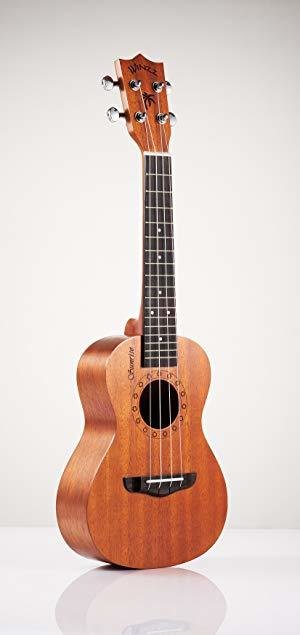 Winzz Sunrise Soprano Ukulele - All Mahogany 00196