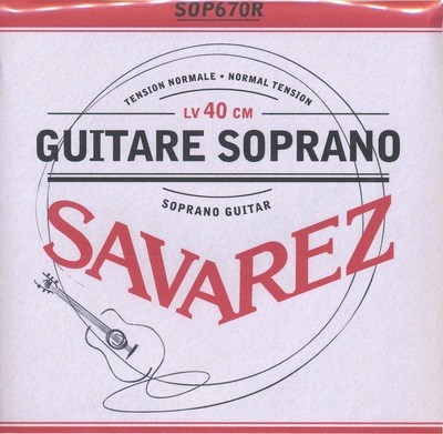 Soprano Guitar Strings - Set of 6 - Savarez SOP670R Soprano Guitar Strings - Set of 6 - Savarez SOP670R