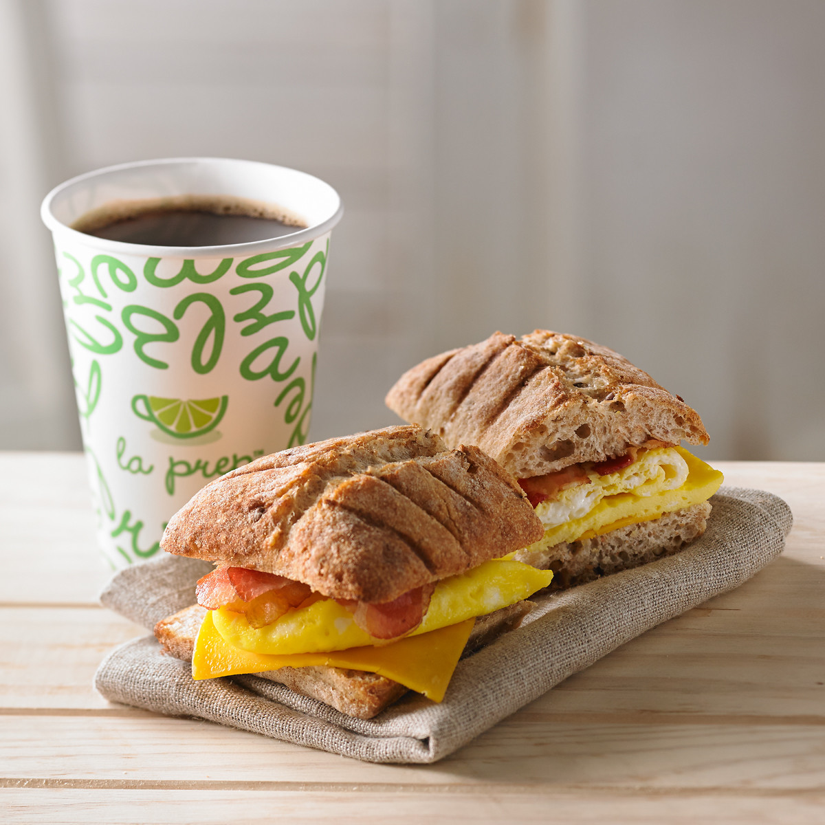 Panini Breakfast Sandwich